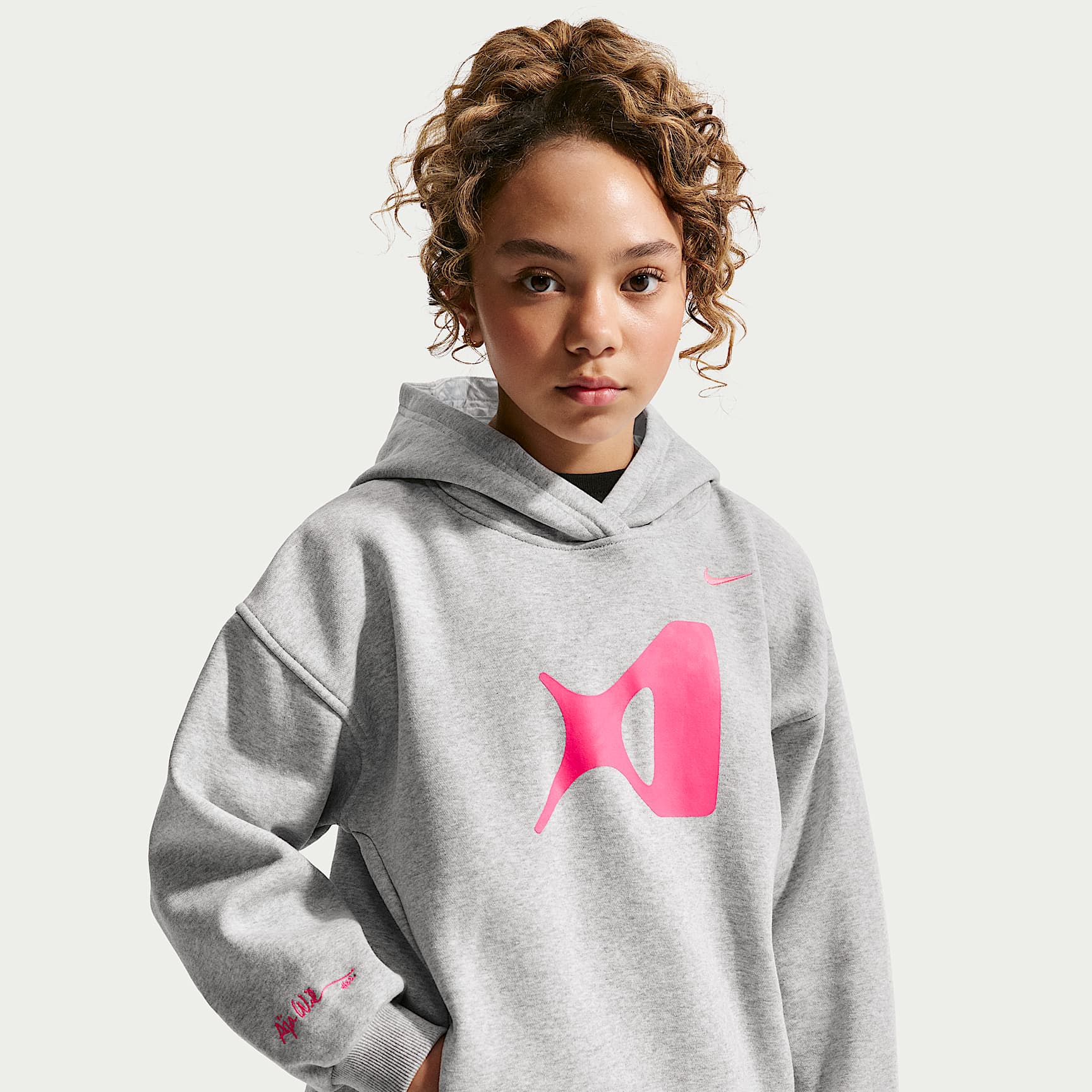 A'ja Wilson Club Fleece Big Kids' Basketball Hoodie. Nike.com